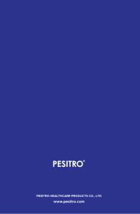 PESITRO product catalogue cover, October 2026.